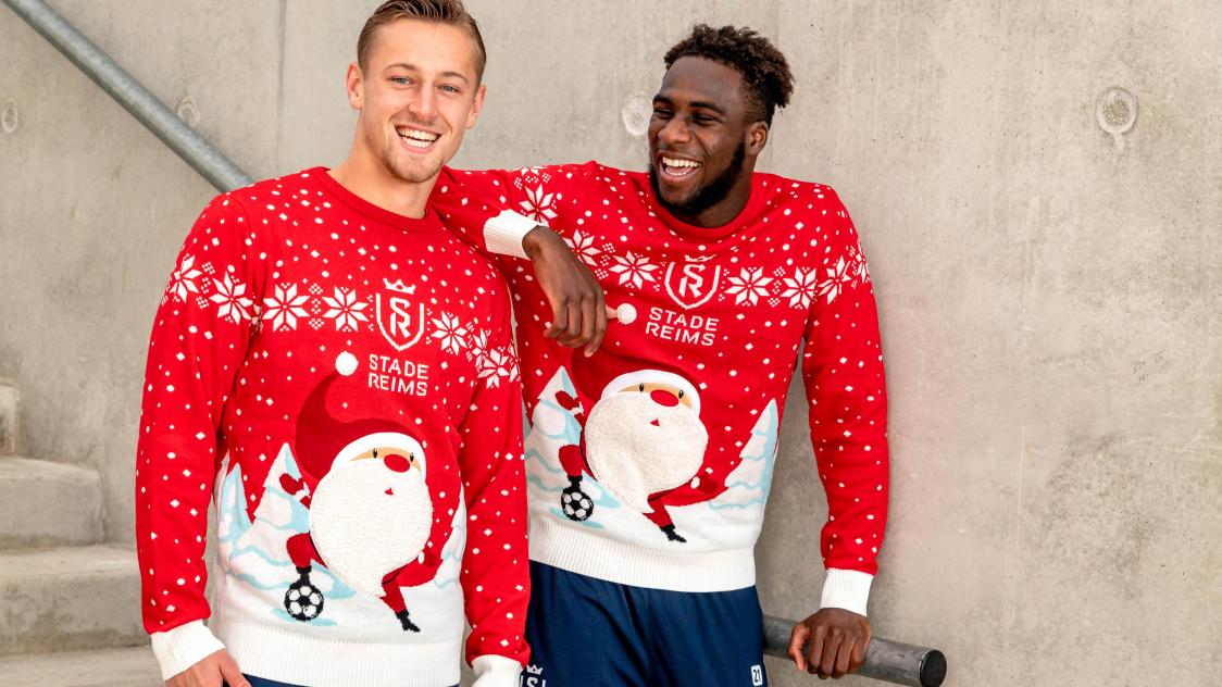 Pull de noel sales olympique de marseille
